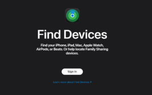 Find My on a Windows PC