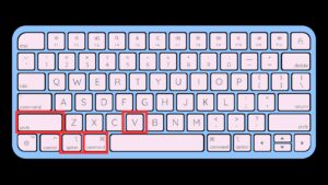 Option + Shift + Command + V Copy and Paste on MacBook with Keyboard Shortcuts