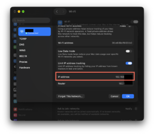 Private Wi-Fi Address On macOS