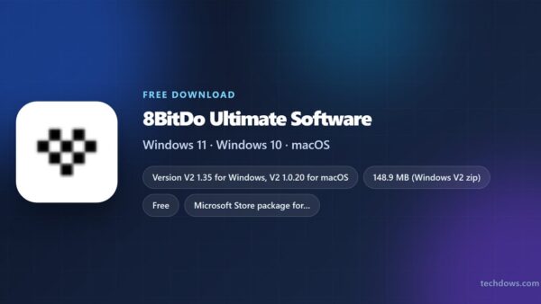 Download 8BitDo Ultimate Software for PC, Windows 11/10 & Mac