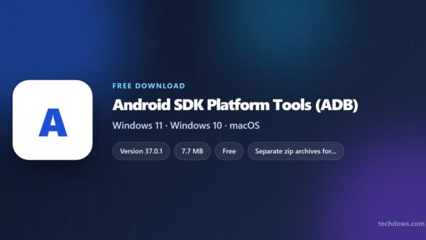 Download ADB (Android SDK Platform Tools) for PC & Mac (Free)