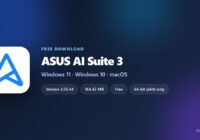 AI Suite 3 version, size and supported Windows editions