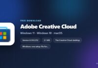 Adobe Creative Cloud installer sizes and supported systems