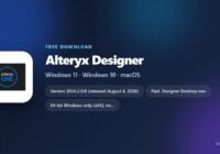 Alteryx Designer version, requirements and trial at a glance
