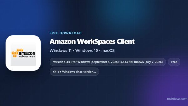 Download Amazon WorkSpaces Client for PC, Windows 11 & Mac (Free)