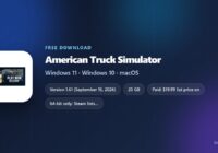 American Truck Simulator price, storage, developer and supported platforms