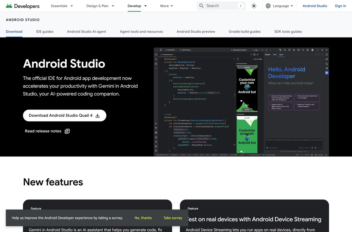 Google download page listing Windows, Mac, Linux and ChromeOS packages