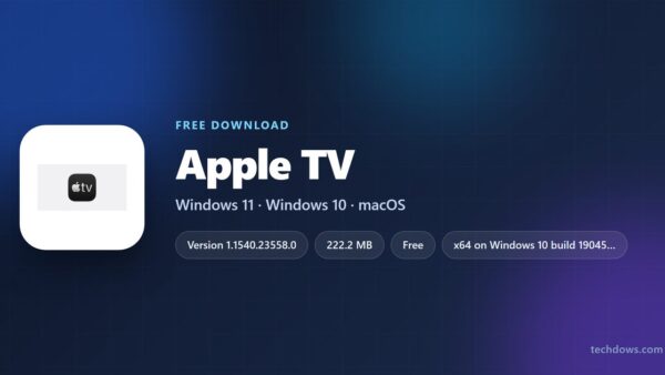 Download Apple TV for PC, Windows 11/10 & Mac (Free Trial)