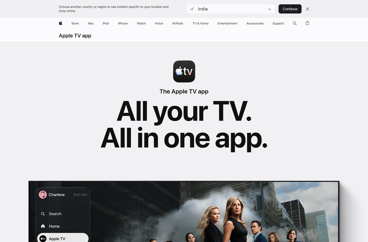 Subscription price and free trial offer on apple.com