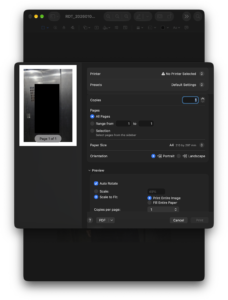 Auto Rotate Scale To Fit Print Image