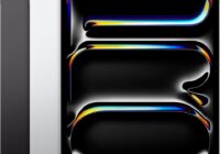 Backs of iPad Pro 13-inch M5 tablets in two colors