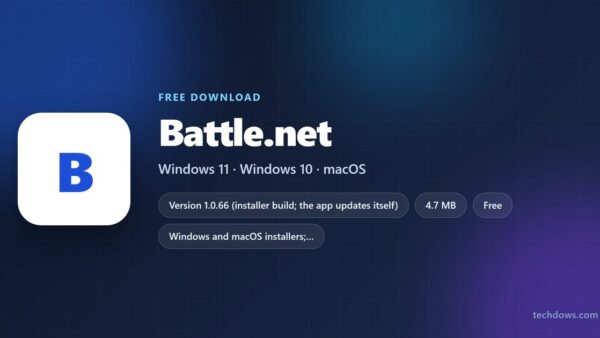 Download Battle.net for PC, Windows 11/10 & Mac (Free)