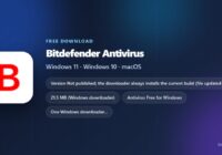 Bitdefender Antivirus downloads for Windows and Mac with sizes