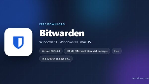 Download Bitwarden for PC, Windows 11/10 & Mac (Free)
