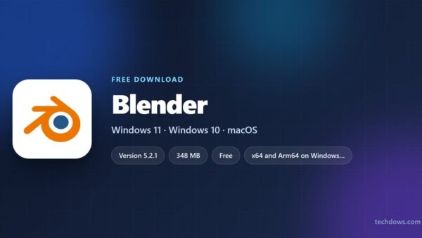 Download Blender for PC, Windows 11/10 & Mac (Free)