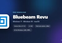 Bluebeam Revu 21 download details for Windows 11 and 10