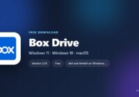 Box Drive specification card with version, price and supported systems