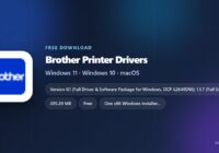 Brother driver package versions, sizes, licence and supported systems