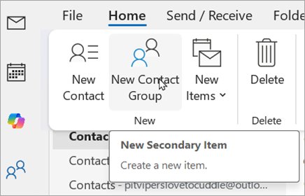 How to Create an Email Group and Distribution List in Outlook