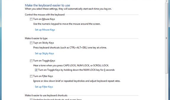 How to Disable Sticky Keys on Windows