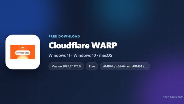 Download Cloudflare WARP for PC, Windows 11/10 & Mac (Free)