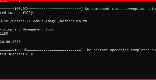 Windows Image Repair using dism /online /cleanup image /restorehealth (guide)