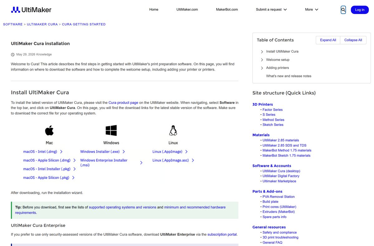 Installation guide covering the download and first-run welcome setup
