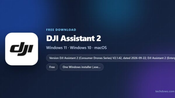 Download DJI Assistant 2 for PC, Windows 11/10 & Mac (Free)