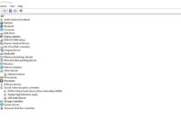 Device Manager tree with Unknown device shown under Other devices