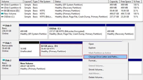 How to unhide d drive in Windows 11
