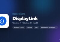 DisplayLink version, licence, file size and supported Windows and macOS releases