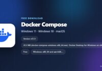 Docker Compose licence, current version, download sizes and supported systems