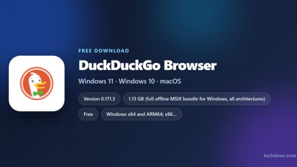 Download DuckDuckGo Browser for PC, Windows 11/10 & Mac (Free)