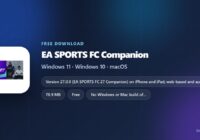 EA SPORTS FC Companion size, price and supported devices