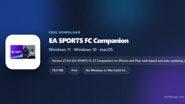 Download EA SPORTS FC Companion for PC, Mac, iPhone and Android
