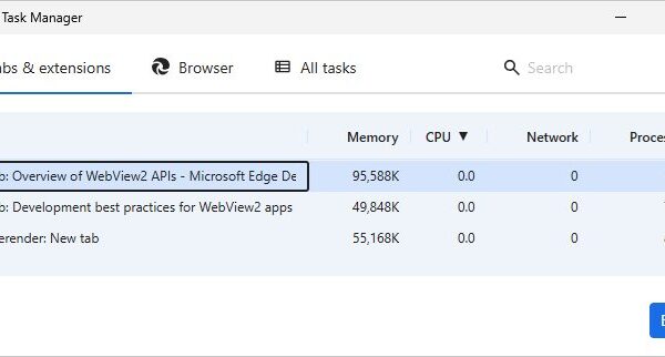 How to Close All Tabs in Edge