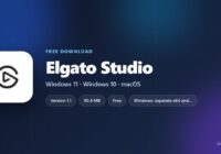 Elgato Studio version, file sizes and supported systems