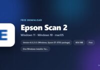 Epson Scan 2 version, size and supported systems