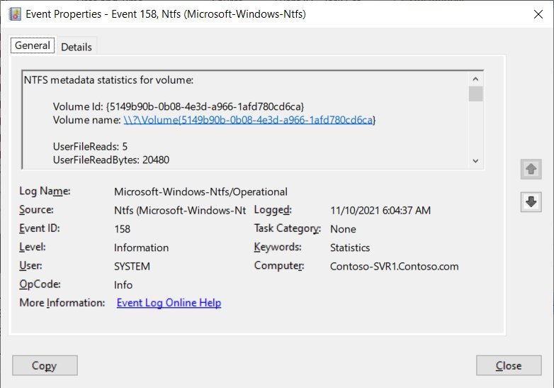 Event Properties dialog with General tab, source, event ID and level fields