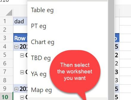How to Cycle Through Excel Tabs on Keyboard