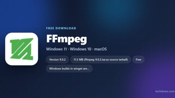 Download FFmpeg for PC, Windows 11/10, Mac & Linux (Free)