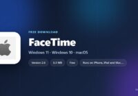 FaceTime specification card with price, size and supported devices
