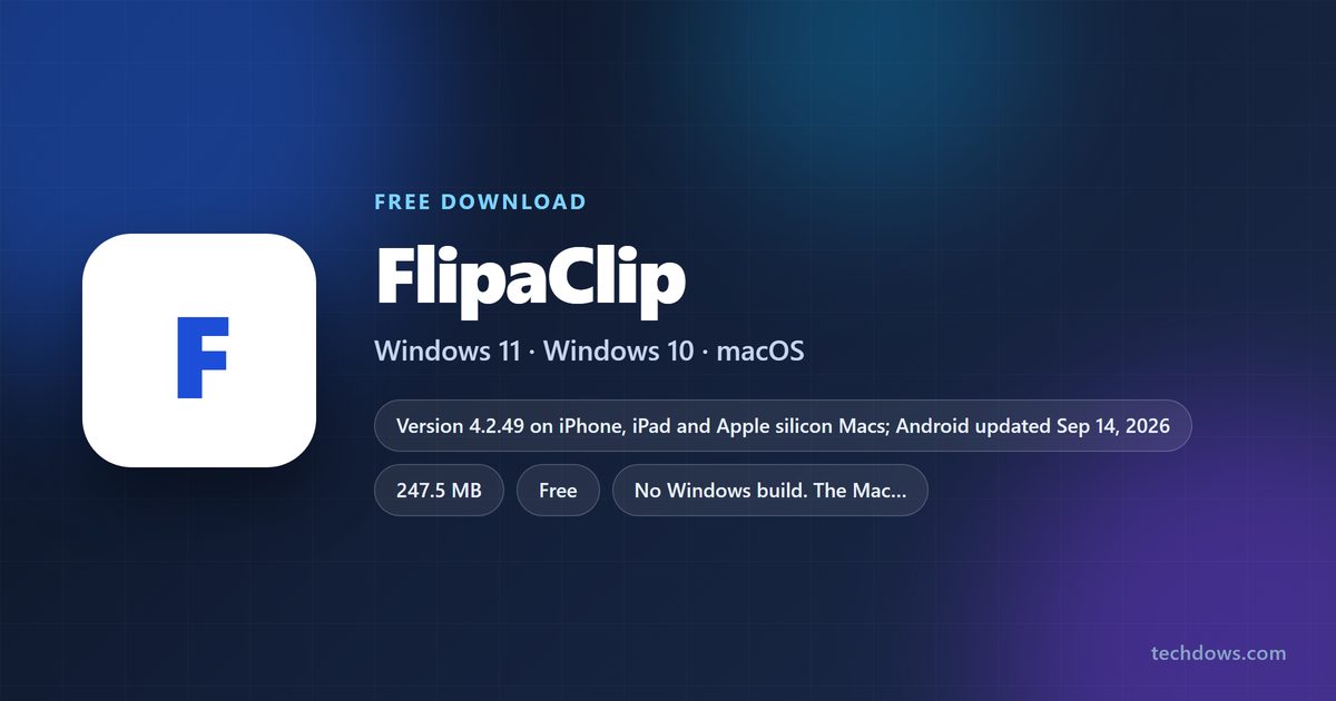 FlipaClip app size, price and supported devices