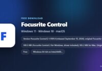 Focusrite Control 2 version, platforms and file sizes at a glance