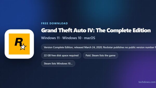Download Grand Theft Auto IV: The Complete Edition for PC