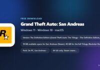 Grand Theft Auto: San Andreas price, disk space and Windows support
