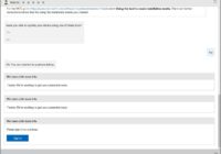 Get Help app chat window with a Yes or No troubleshooting question