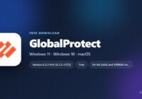 GlobalProtect specification card with version, licence and supported systems
