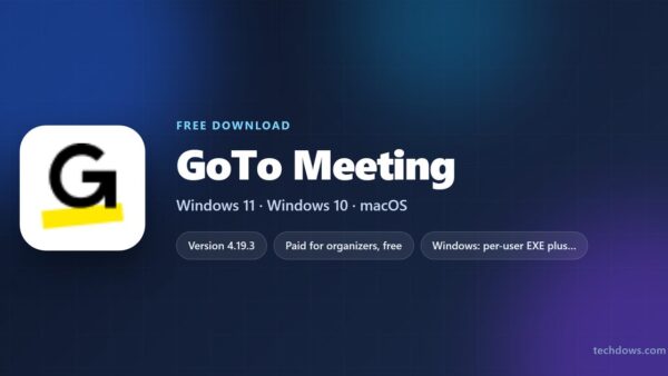 Download GoTo Meeting for PC, Windows 11/10 & Mac (Free Trial)