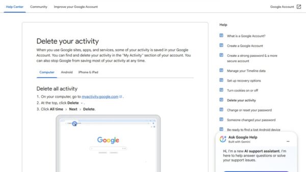 Search History: How to View or Delete It